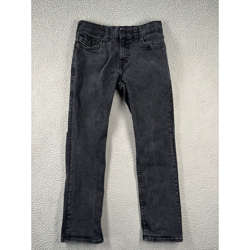 True Religion Ricky Jeans Mens 32 Fits 30x29.5 Relaxed Straight Flap Pockets Y2K